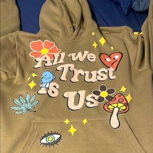 Graphic Hoodie with Trust Design